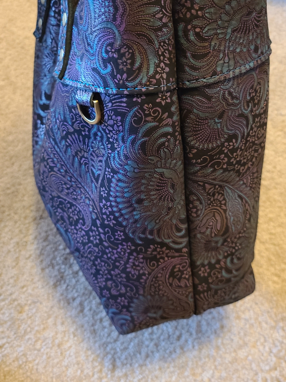 Portland Leather Masquerade Montana Tote - Picture 4 of 9